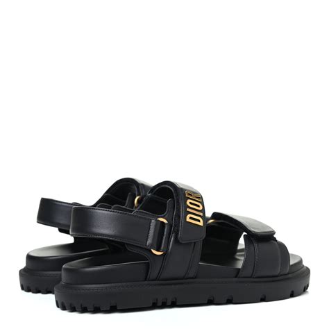 christian dior black sandals women.